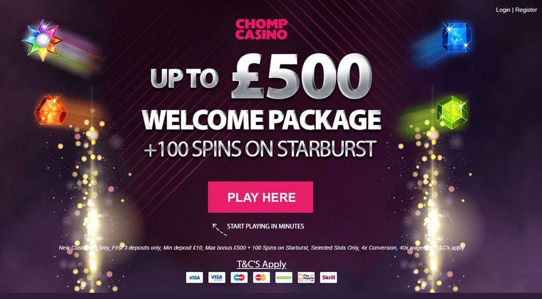Top UK Chomp Casino review