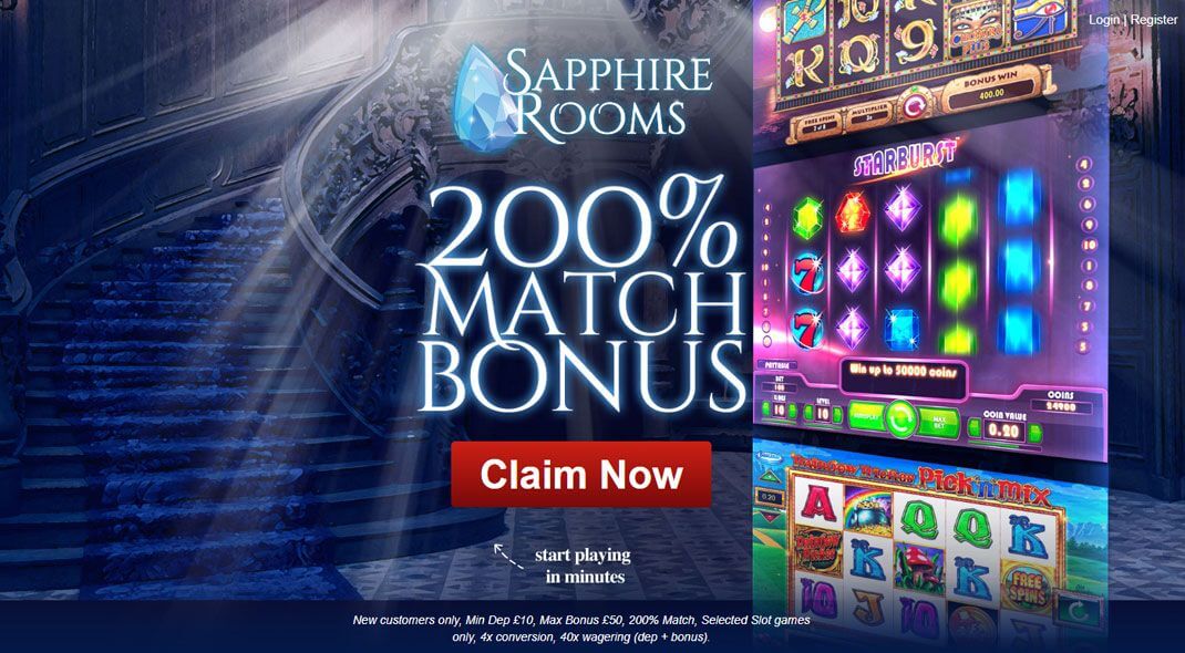 Top UK Sapphire Rooms Casino review