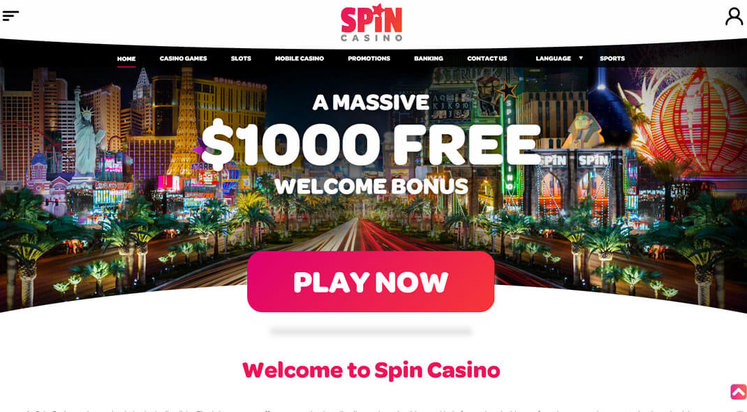 Spin Online Casino review