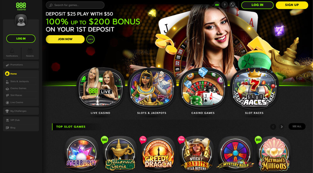 888 UK Online Casino review