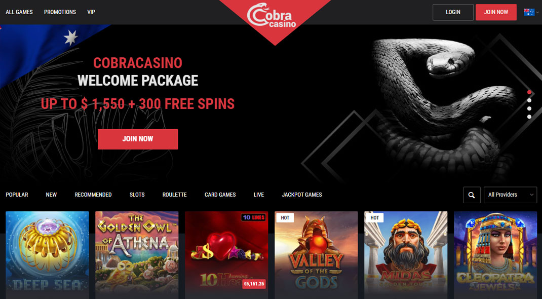 Cobra Online Casino review