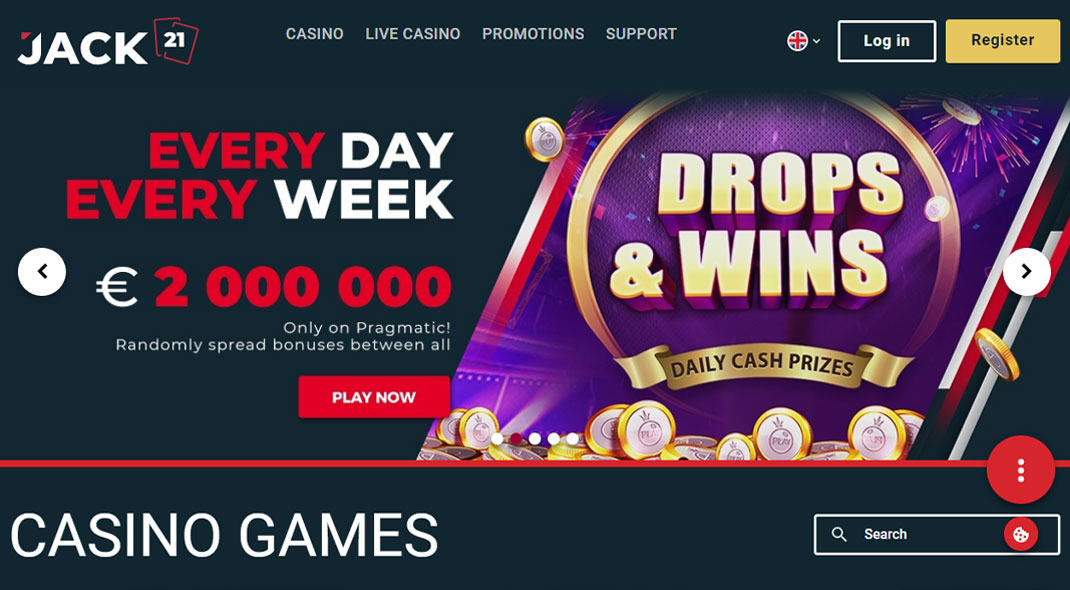 Jack21 Online Casino review