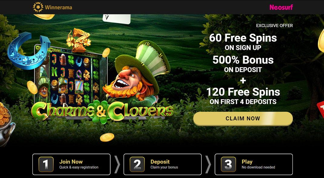 Winnerama Online Casino review