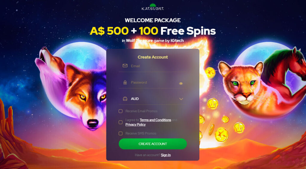 Katsubet online casino Australia