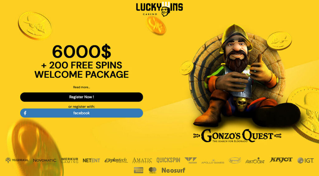 LuckyWins Casino Offer