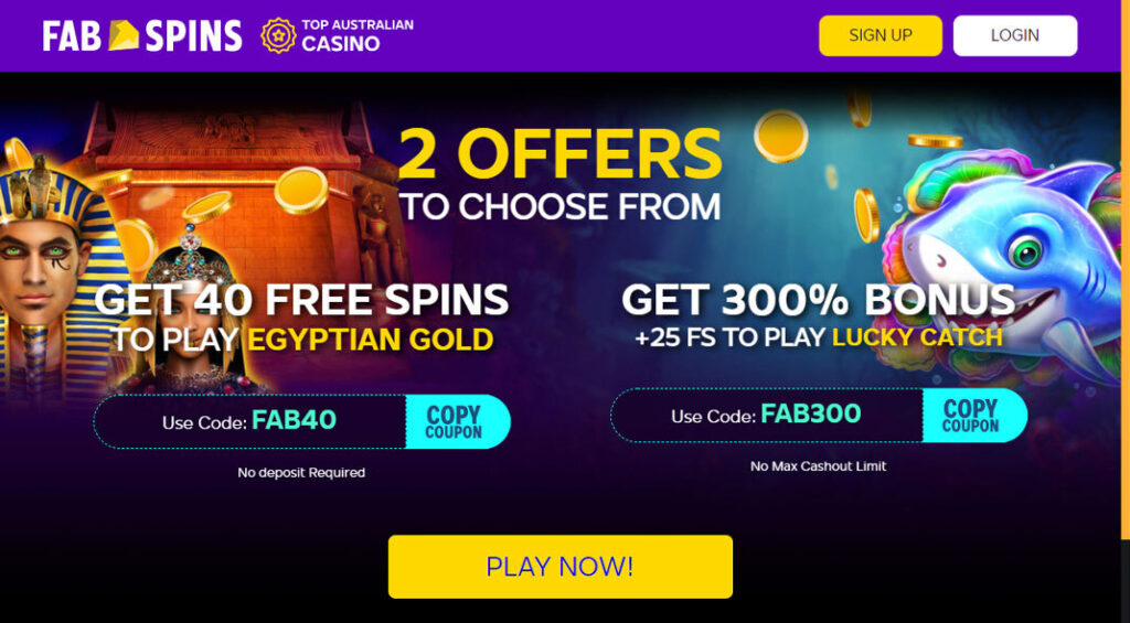 Fab Spins Casino Promo